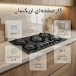 اجاق گاز صفحه ای پنج شعله اریکسان مدل J6