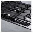 اجاق گاز صفحه‌ای پنج شعله ایلیا استیل مدل S 512 DW