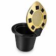 کپسول قهوه قابل شارژ آیکافیلاس مدل Nespresso Gold وزن 6 گرم مجموعه 3 عددی