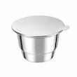 کپسول قهوه قابل شارژ مدل Nespresso Rechargeable مناسب برای دستگاه های نسپرسو به همراه 100 عدد برچسب 