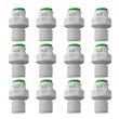 تبدیل اتصال رزوه 1/4 به فیتینگ 6 تکومن مدل best مجموعه 12 عددی