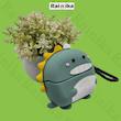 کاور رینیکا مدل Galaxy 3Pro Chubby Dinosaur مناسب برای کیس هدفون سامسونگ Galaxy Buds 3 / Buds 3 Pro (2024) / Buds 3 Fe (2025)