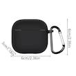 کاور مدل سیلیکون کد silicon مناسب برای اپل Airpod 4 / 4 ANC