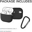 کاور مدل سیلیکون کد silicon مناسب برای اپل Airpod 4 / 4 ANC