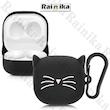  کاور رینیکا مدل Buds Cat Black-White مناسب برای کیس هدفون بی سیم سامسونگ Galaxy Buds Live / Buds Pro / buds 2 / buds 2 pro / Fe