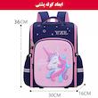 کوله پشتی وای زد ال مدل یونیکورن