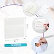 کاغذ یادداشت چسب دار سرزمین طرح شفاف Transparent