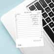 کاغذ یادداشت روزانه کایرا مدل to do list سایز 13*10 سانتی متر