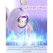 هدفون بی سیم مدل بچه گانه طرح گربه کد CA-037