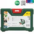 مته و سرپیچ گوشتی بوش مدل V-LIne 48 Tin مجموعه 48 عددی