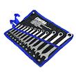 کیف آچار یکسر تخت و یکسر رینگی کنترا مدل کیف دار کد CHROME-PLATED-12PCS سایز 6 الی 22 میلی متر مجموعه 12 عددی