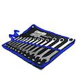 کیف آچار یکسر تخت و یکسر رینگی کنترا مدل کیف دار کد CHROME-PLATED-12PCS سایز 6 الی 22 میلی متر مجموعه 12 عددی