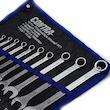 کیف آچار یکسر تخت و یکسر رینگی کنترا مدل کیف دار کد CHROME-PLATED-12PCS سایز 6 الی 22 میلی متر مجموعه 12 عددی