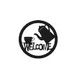 دیوارکوب آتینو طرح welcome کد 810
