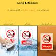 برچسب ایمنی مستر راد طرح شیرجه نزدید مدل HSE-OSHA-0382