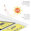 برچسب ایمنی مستر راد طرح خطر درب اتوماتیک مدل HSE-OSHA-385