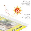 برچسب ایمنی مستر راد طرح خطر سگ نگهبان مدل HSE-OSHA-040