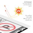 برچسب ایمنی مستر راد طرح پارک ممنوع محل تخلیه بار مدل HSE-OSHA-1398