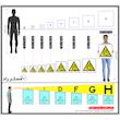 برچسب ایمنی مستر راد طرح خطر محدوده انفجار معدن مدل HSE-OSHA-195