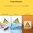 برچسب ایمنی مستر راد طرح خطر محدوده انفجار معدن مدل HSE-OSHA-195