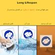 برچسب ایمنی مستر راد طرح از دمپایی محل کار استفاده نمائید مدل HSE-OSHA-253