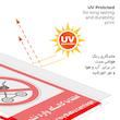 برچسب ایمنی مستر راد طرح لطفا با کالسکه وارد نشوید مدل HSE-OSHA-0981