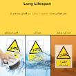برچسب ایمنی مستر راد طرح خطر گیر کردن لباس مدل HSE-OSHA-022
