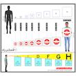 برچسب ایمنی مستر راد طرح بدون هماهنگی وارد نشوید مدل HSE-OSHA-733