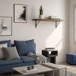 پایه نگهدارنده طبقه دیواری مدل Wave بسته 2 عددی
