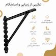 پایه نگهدارنده طبقه دیواری مدل Wave بسته 2 عددی