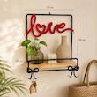 شلف دیواری مدل ND-WS-LOVE-01