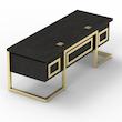 میز مدیریت اسمردیس مدل M101 - MDF+