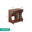 میز کامپیوتر اسمردیس مدل G120 - MDF+
