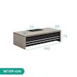میز مدیریت اسمردیس مدل M109 - MDF+
