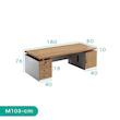 میز مدیریت اسمردیس مدل M103 - MDF