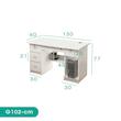 میز کامپیوتر اسمردیس مدل G102 - MDF