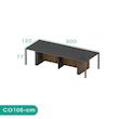 میز کنفرانس اسمردیس مدل CO105 - MDF