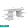 میز کارشناسی اسمردیس مدل P101 - MDF 
