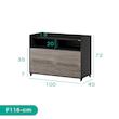 فایل اداری اسمردیس مدل F115 - MDF