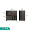 فایل اداری اسمردیس مدل F121 - MDF