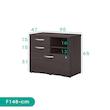 فایل اداری اسمردیس مدل F148 - MDF
