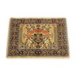 فرش دستبافت 0.22 متری مدل بیجار کد 45P357 زمینه کرم