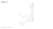 پایه بشقاب مروارید کد 3222