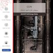 برچسب پوششی ماهوت مدل Gun-FullSkin مناسب برای گوشی موبایل سامسونگ Galaxy Note 10 Lite