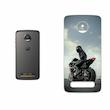 برچسب پوششی ماهوت مدل Motorcycling مناسب برای گوشی موبایل موتورولا Moto Z Play