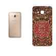 برچسب پوششی ماهوت مدل Persian-Carpet-Red مناسب برای گوشی موبایل سامسونگ Galaxy J3 2016