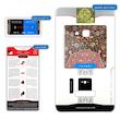 برچسب پوششی ماهوت مدل Persian-Carpet-Red مناسب برای گوشی موبایل سامسونگ Galaxy J3 2016