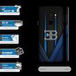 برچسب پوششی ماهوت مدل BUGATTI-FullSkin مناسب برای گوشی موبایل سامسونگ Galaxy S9 Plus