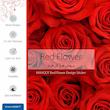 برچسب پوششی ماهوت مدل Red-Flower-FullSkin مناسب برای گوشی موبایل شیائومی Poco X4 Pro 5G