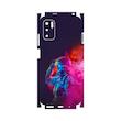 برچسب پوششی ماهوت مدل Smoke Rainbow Digital Art 1-FullSkin مناسب برای گوشی موبایل شیائومی Redmi Note 10 5G